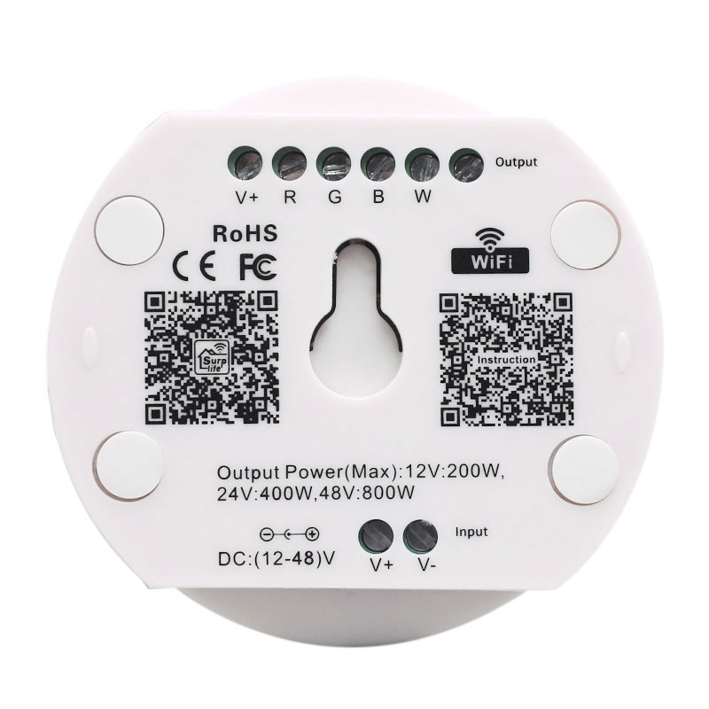 WiFi Voice Control RGBCCT LED Controller DC12-24V